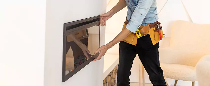 Metal Fireplace Installation in Twinsburg, Ohio