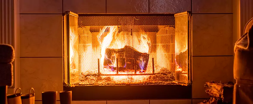 Mendota Hearth Landscape Fireplace Installation in Twinsburg, Ohio