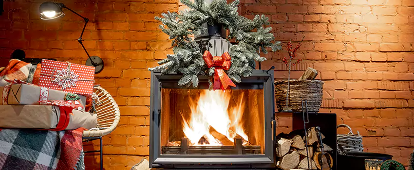Travis Industries Linear Gas Fireplace Installation in Twinsburg, Ohio