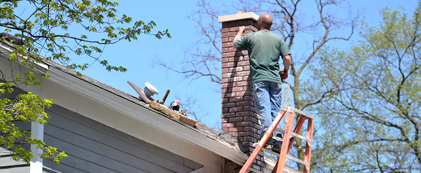 Vinyl and PVC Chimney Flashing Installation in Twinsburg, OH